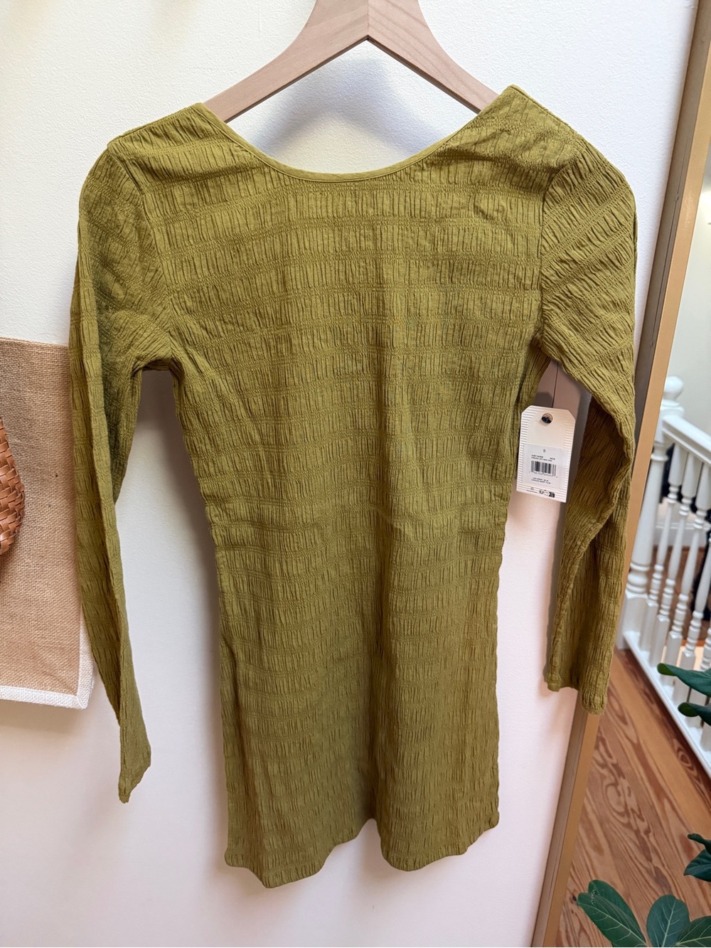 Billabong Size S Sleeve Textured Dress
